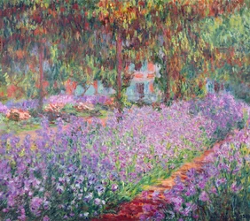 Kunstnerens hage i Giverny, 1900